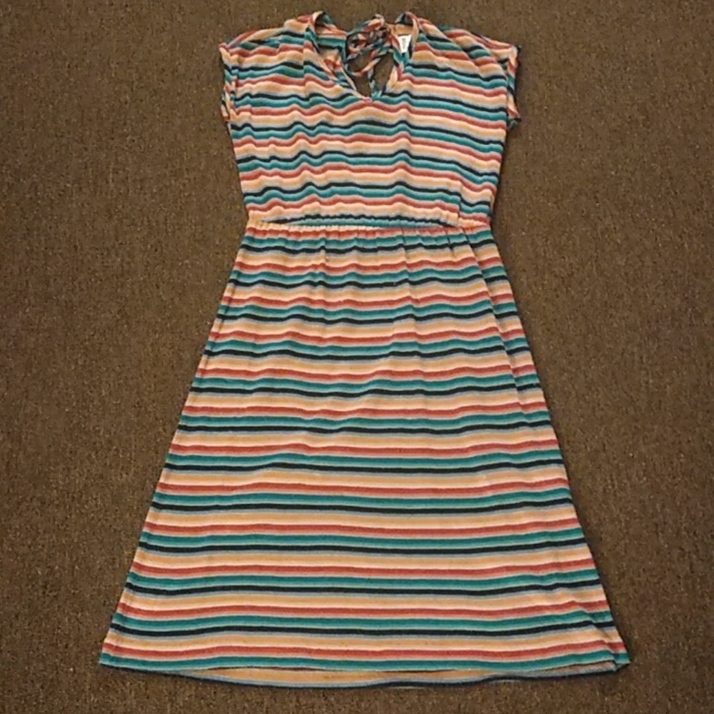 Cute and fun colorful stripped dress